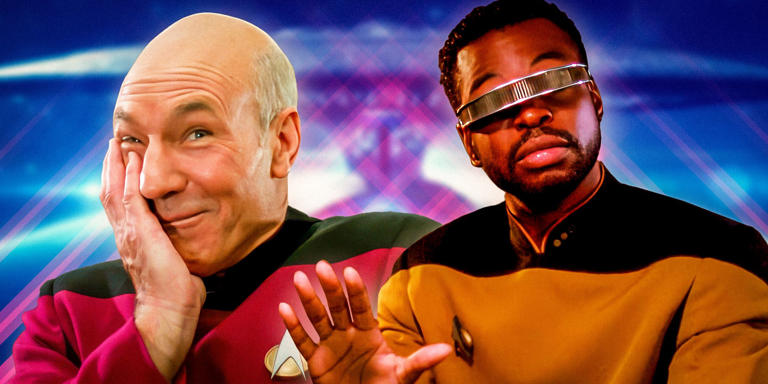 Geordi's Most Embarrassing Star Trek: TNG Episode Is Great For Captain Picard