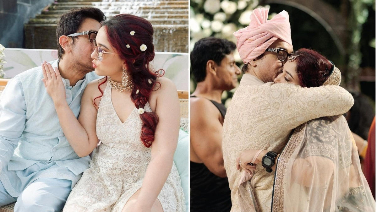 watch: aamir khan's new emotional video from daughter ira's wedding
