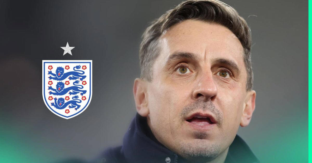 gary neville hammered after naming england xi southgate must pick for euro 2024 opener