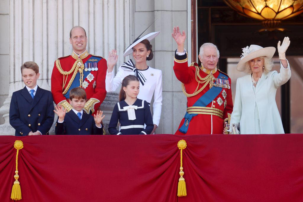 king charles made balcony change at trooping the colour that affected princess kate - and you may not have noticed