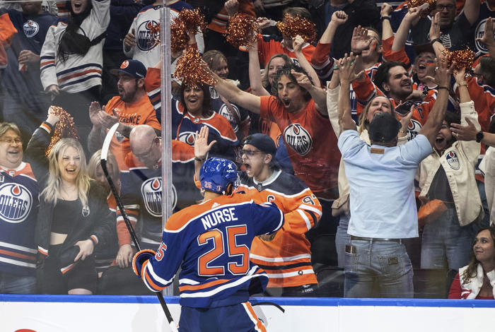 scoring from unlikely sources helps the oilers stay alive in the stanley cup final