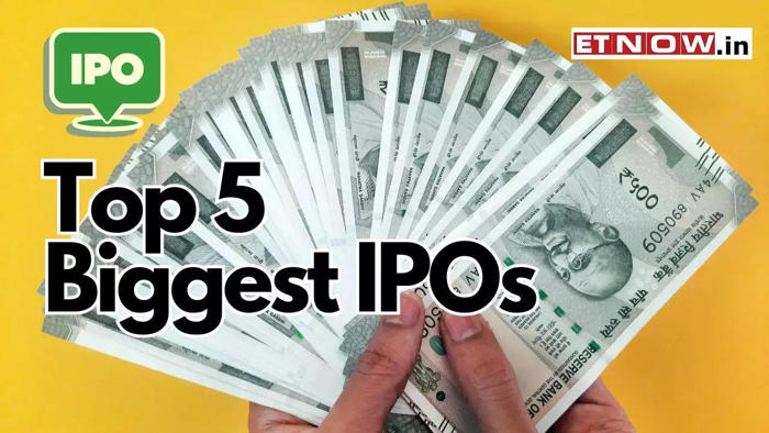 as rs 25k cr hyundai ipo takes shape, take a look at india’s 5 biggest initial public offerings