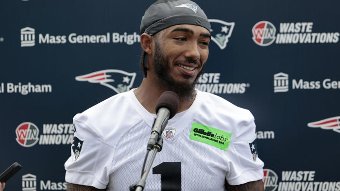 sunday patriots notes: ja’lynn polk showcases confidence, playmaking ability to end minicamp