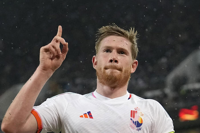 euro 2024: belgium captained by de bruyne face slovakia to open group e in clash of italian coaches