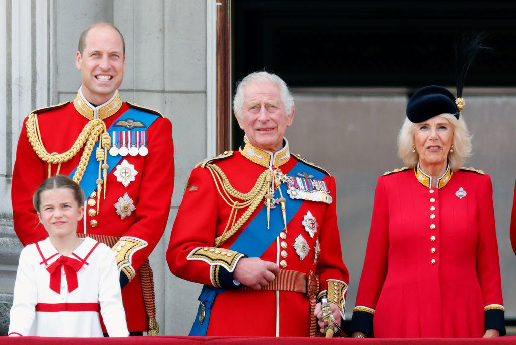 king charles made balcony change at trooping the colour that affected princess kate - and you may not have noticed