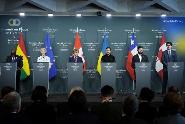 cumbre sobre la paz de ucrania en suiza concluye sin unanimidad: 12 países no suscribieron la declaración final