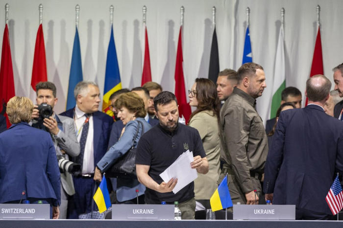 la cumbre de paz en suiza reafirma la integridad territorial de ucrania