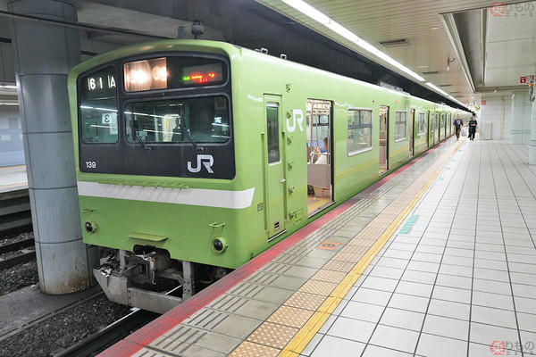 “絶滅”間近の国鉄型 201系電車は何がすごかったのか 登場45年、関西で最後のとき