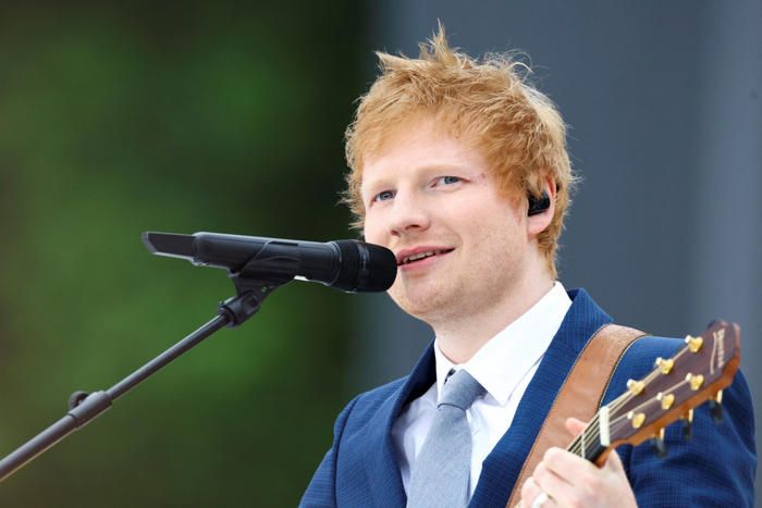 ed sheeran beats taylor swift to be named most played artist in uk for 7th time