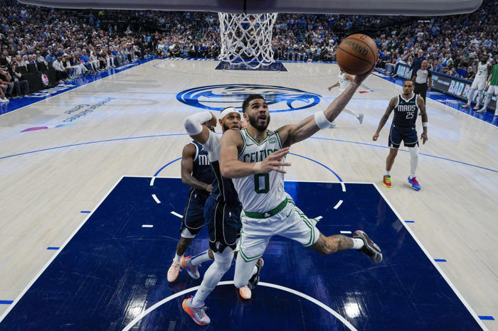 celtics back home with chance to close out mavericks and clinch record 18th nba championship