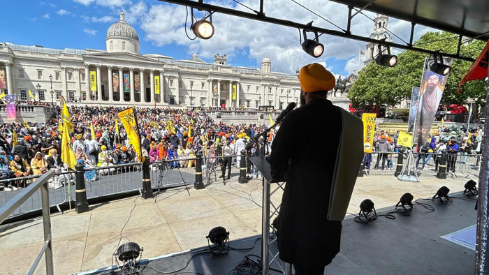 thousands march in london to commemorate 40 years since amritsar massacre