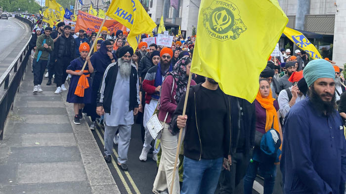 thousands march in london to commemorate 40 years since amritsar massacre