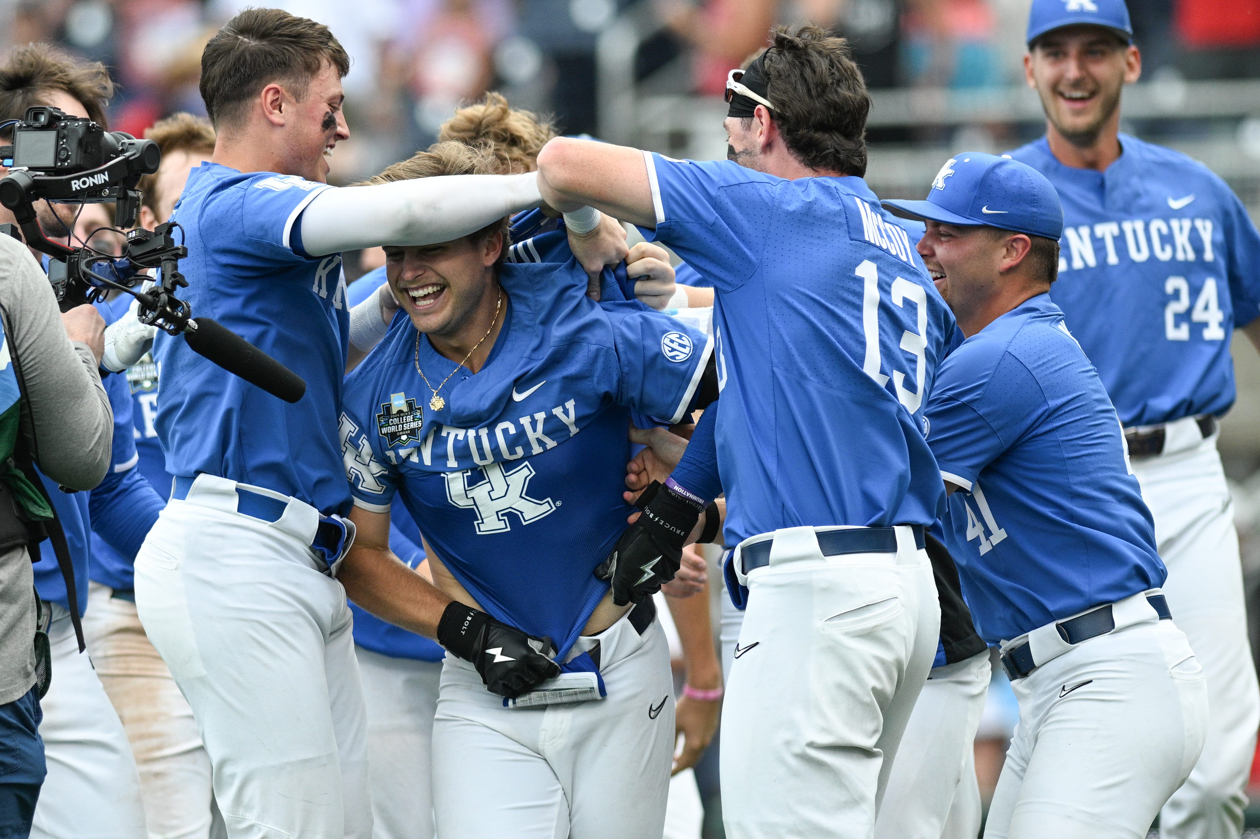 College World Series Baseball teams battle to win 2024 NCAA tournament