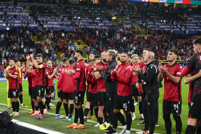 uefa charges albania over 'provocative message' and fireworks in euro 2024 loss to italy