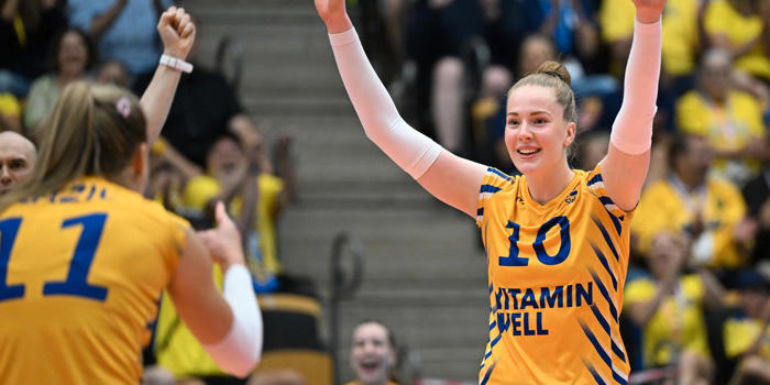 svenska volleybolldamerna vinner golden league