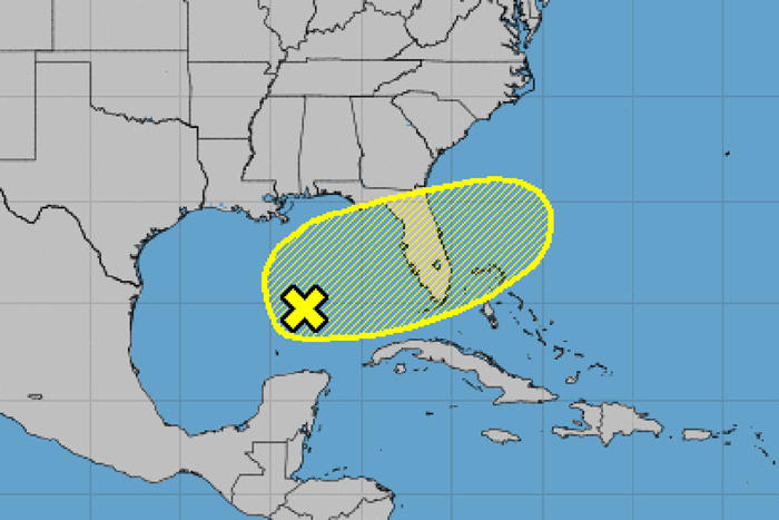 odds improve for tropical depression to form in southwestern gulf, system could emerge near bahamas