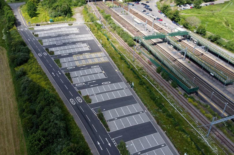 'ghostly' car park remains unused as gridlocked residents prefer public transport