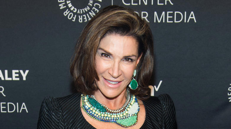 hgtv's hilary farr ditches hardwood flooring for a more durable alternative