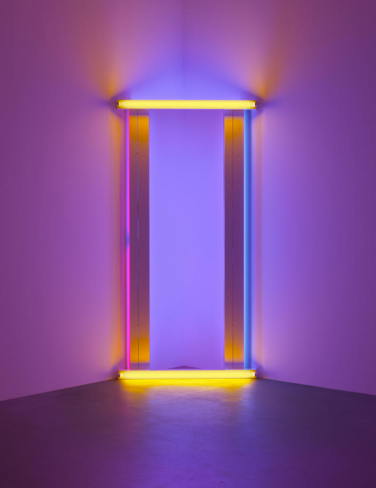 Dan Flavin, «Untitled (to Barnett Newman) one», 1971, Collection Carré d’Art-Musée d’art contemporain de Nîmes. Courtesy David Zwirner