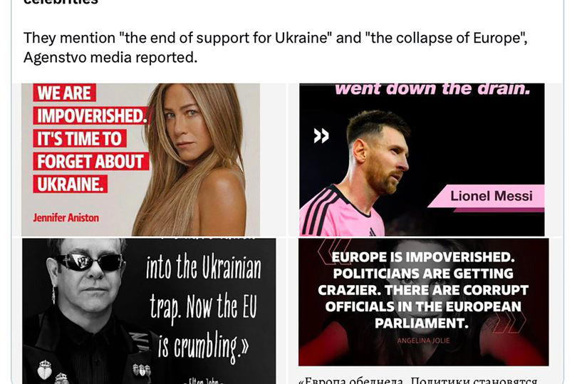 putin's kremlin bots spew out fake quotes from elton john and lionel messi
