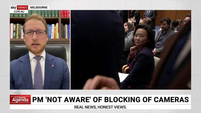 'totally and utterly unacceptable' for cheng lei to be blocked by chinese officials