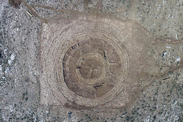 mysterious circular structure found in greece stuns archaeologists