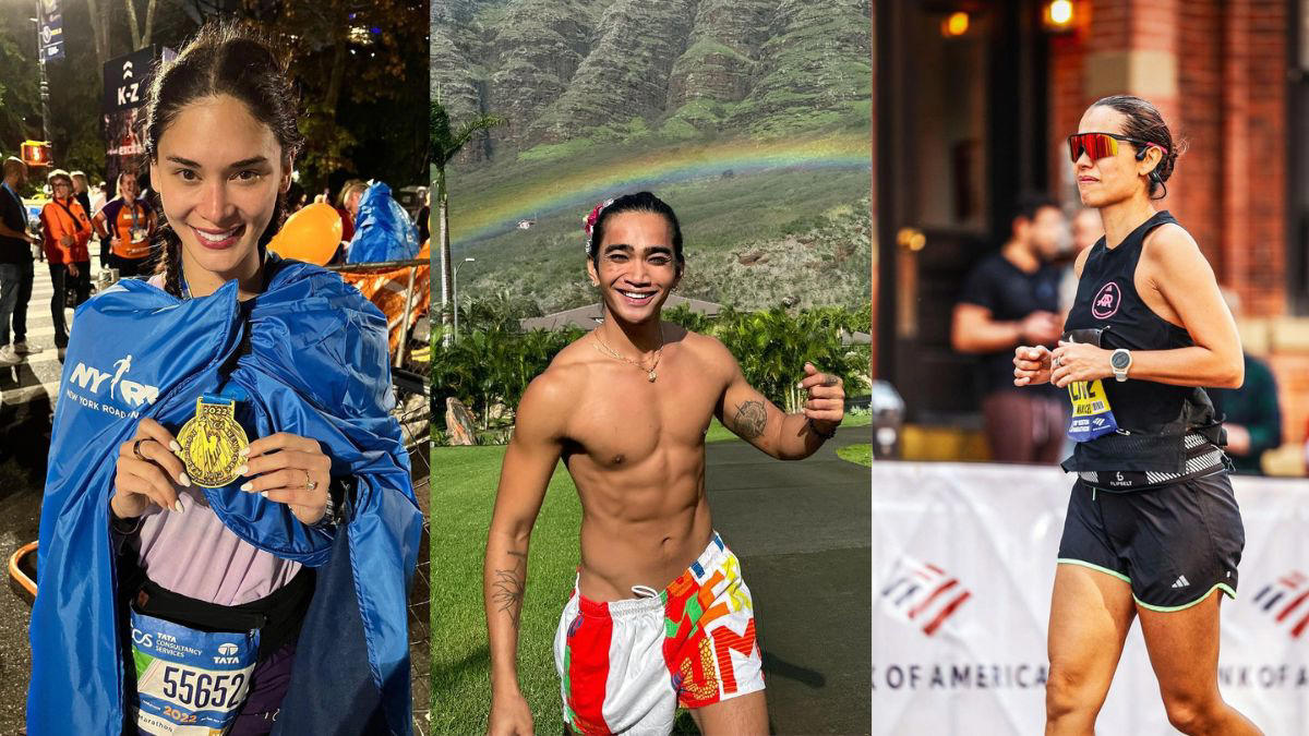 these filipino celebs will inspire you to start running