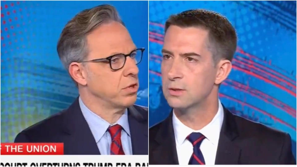 jake tapper haunts gop senator with old trump take: 'that didn't age very well'