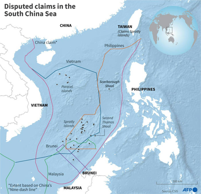 philippine, chinese ships collide near hotspot reef: beijing