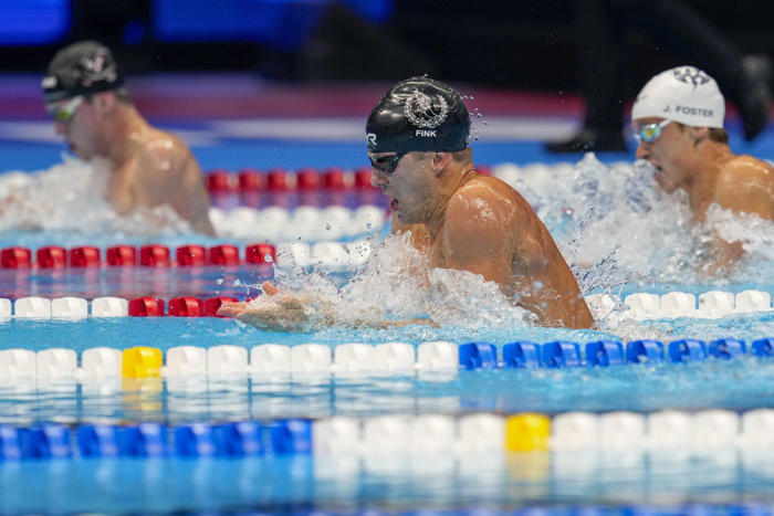 gretchen walsh follows world record with 1st olympic berth; carson foster wins 400 im