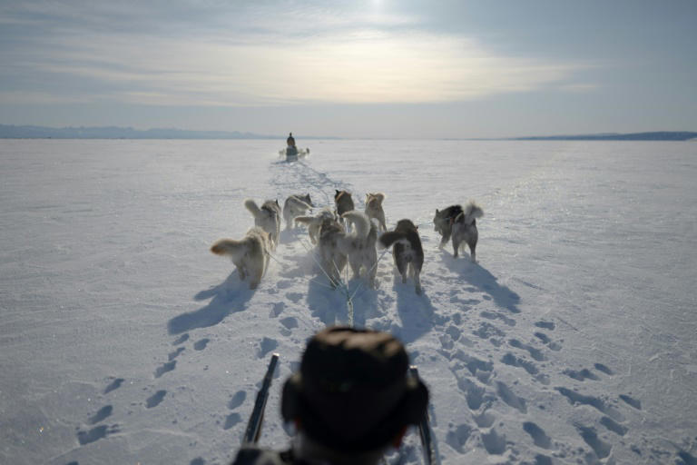 avec les chasseurs inuits, sur la banquise de glace et de fonte