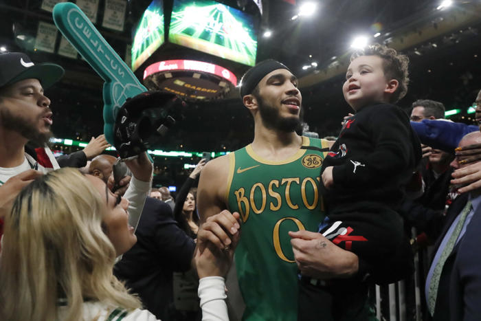 nba: jayson tatum reflects how being a dad changed his life, career