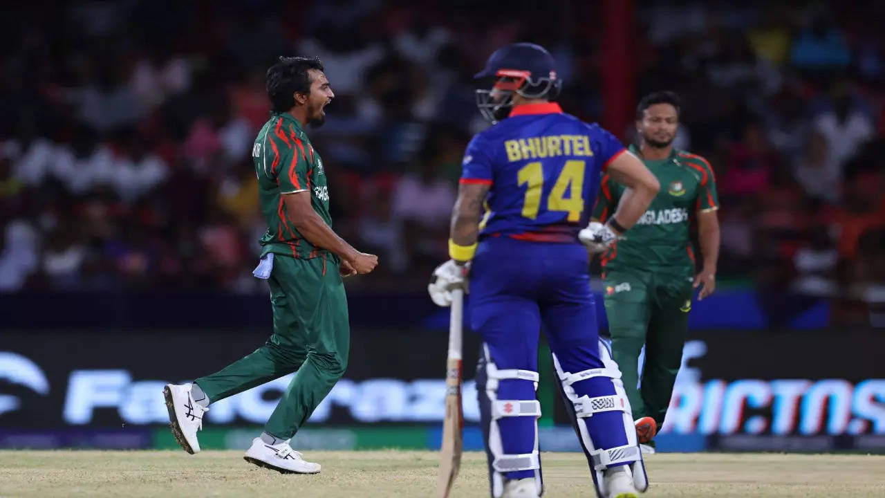 T20 WC: Tanzim Hasan Sakib's Brilliance Seals Bangladesh's Place In ...