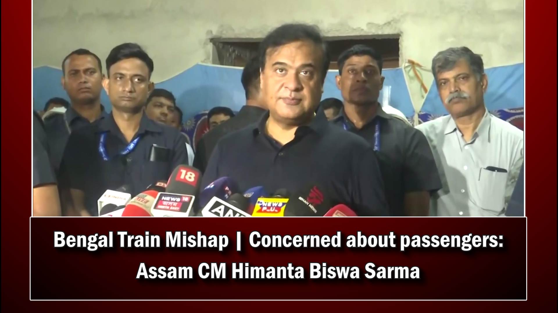 Bengal Train Mishap | Concerned About Passengers: Assam CM Himanta ...