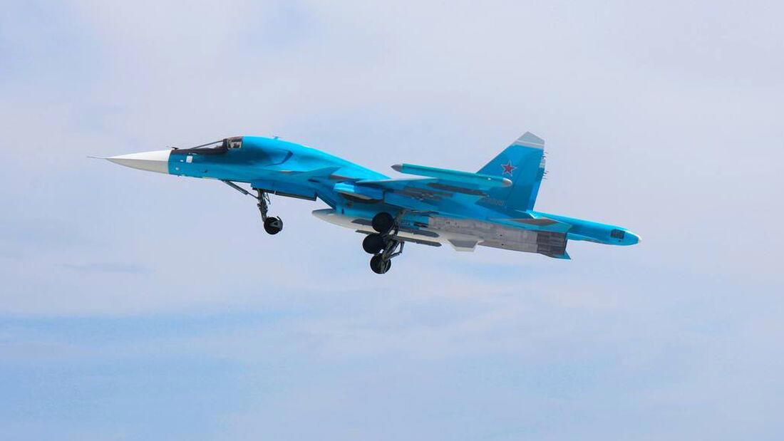 su-34 aus nowosibirsk: russlands luftwaffe erhält wieder neue „frontbomber“