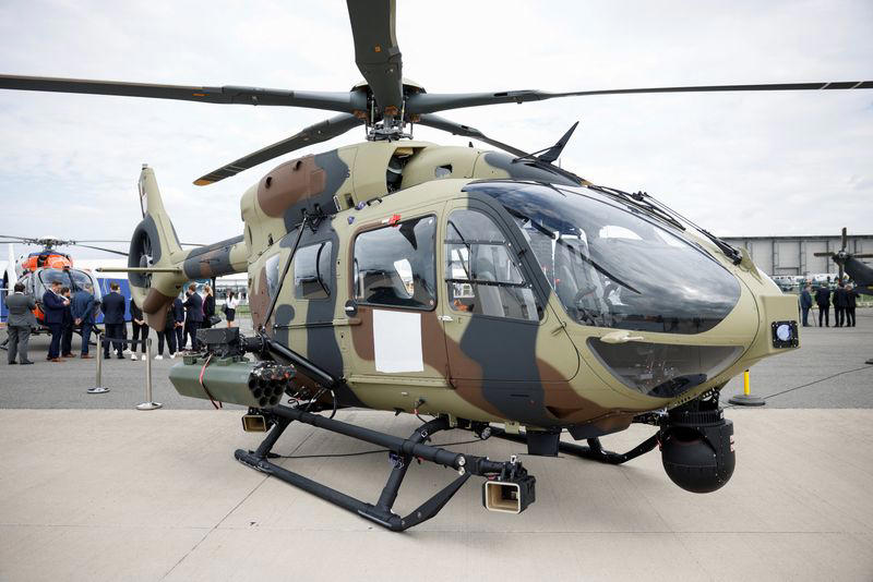 belgium orders 17 airbus h145m helicopters for army, police