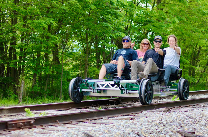 railbiking is catching on across the nation—here's where to try it yourself