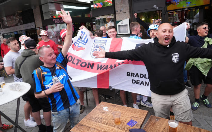 england fans down two months worth of beer in weekend at gelsenkirchen restaurant