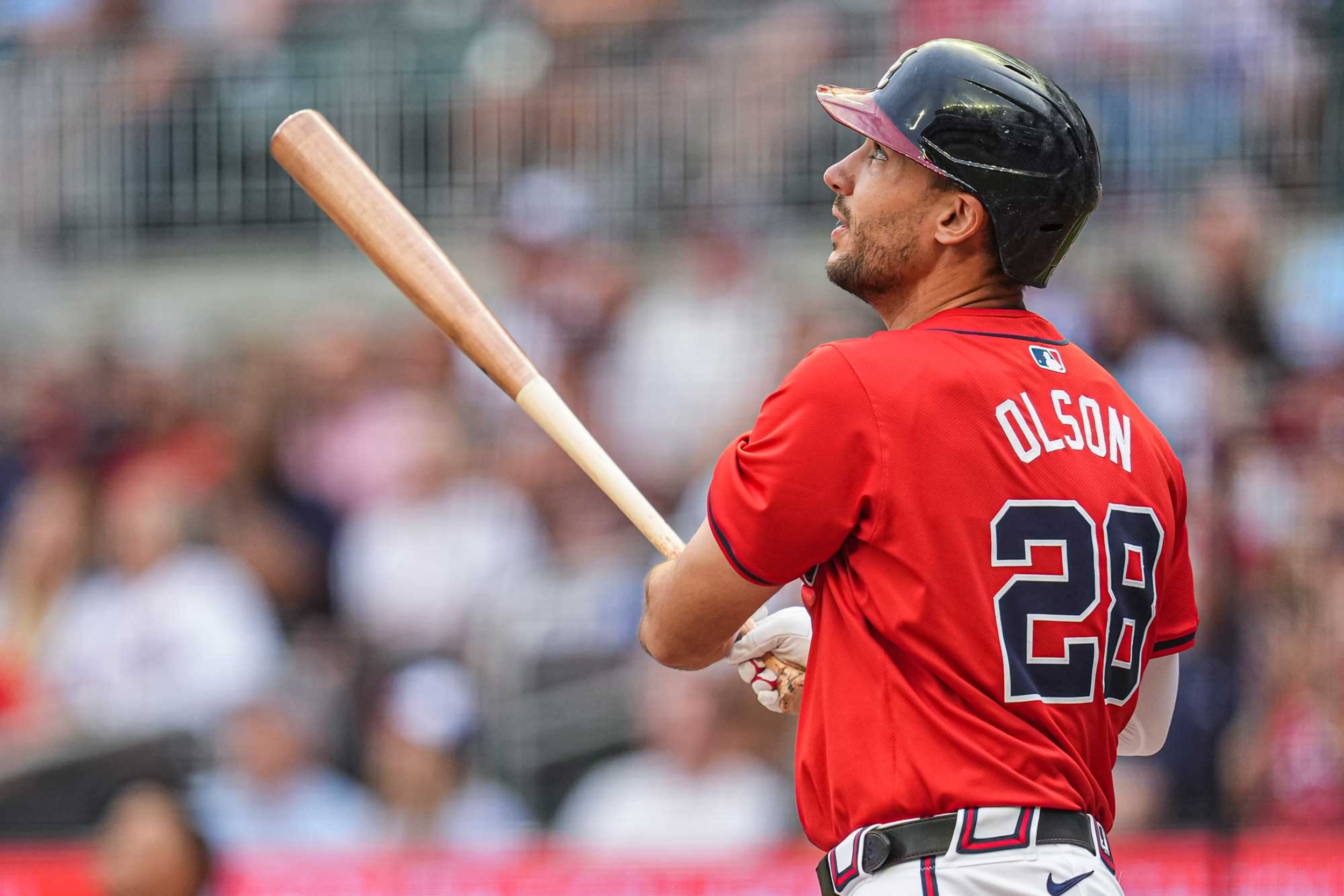 <p>Olson led baseball with 54 home runs and 139 RBI last season, but he's off to a slow start this year. While still hitting the ball hard, Olson has hit only .235-9-34 in 61 games.</p><p>You may also like: <a href='https://www.yardbarker.com/mlb/articles/the_25_most_memorable_world_series_home_runs/s1__38887960'>The 25 most memorable World Series home runs</a></p>