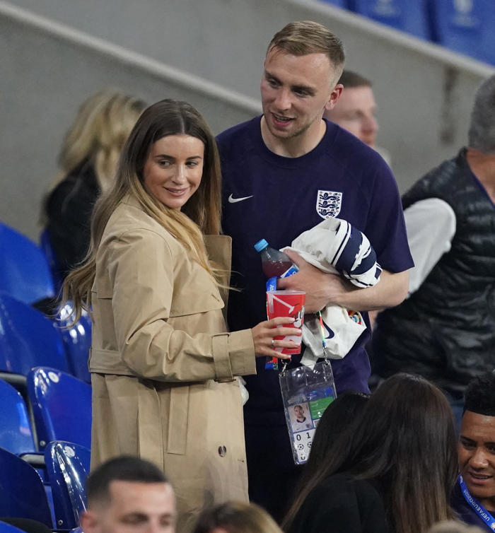 england's wags lead celebrations after win over serbia