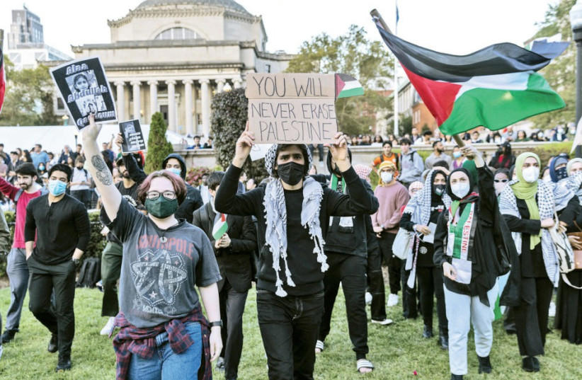 when the mask comes off, pro-hamas demonstrators in the us are no longer anonymous