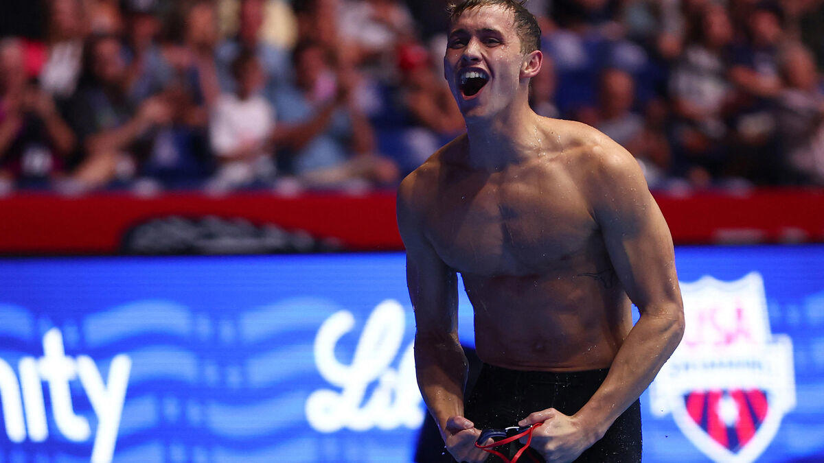 jo paris 2024, natation : rival de léon marchand, l’américain carson foster se qualifie pour les jeux