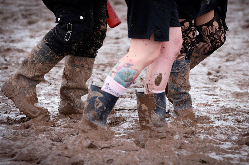 weather chaos sparks mud bath mayhem at download as fans fear for glastonbury