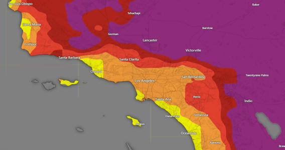 Huge Los Angeles Wildfire Sparks Evacuations—in Maps<br><br>