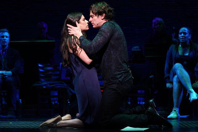 jonathan groff says lea michele saw him win his first tony with their “spring awakening” cast at watch party
