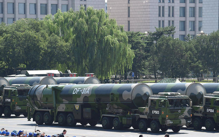 china expanding nuclear arsenal ‘faster than any other country’