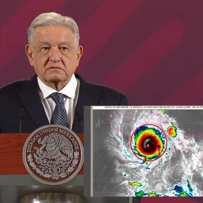 amlo anuncia estrategias para enfrentar lluvias torrenciales y huracanes