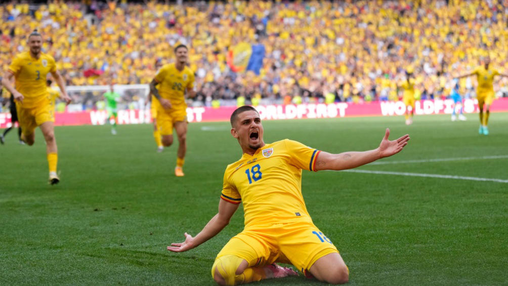 rumanía da la primera sorpresa de la eurocopa 2024 y golea a ucrania