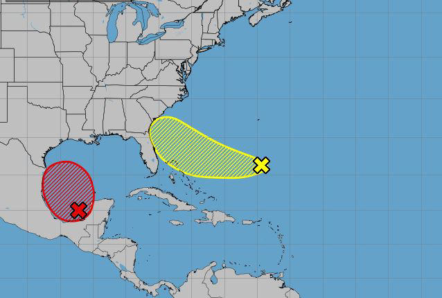 centro nacional de huracanes vigila dos zonas de interés: aquí lo que debe saber