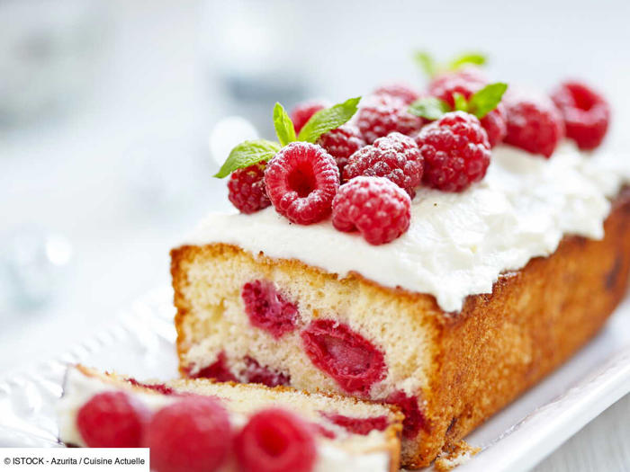 cake aux framboises : la recette fraîche et gourmande pour le goûter